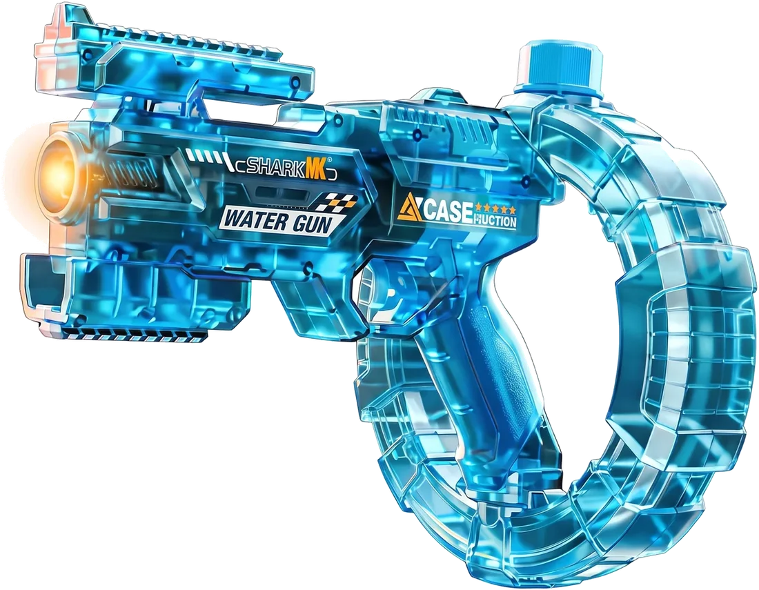 OP SPLASH Mako electric water gun in Water Blue
