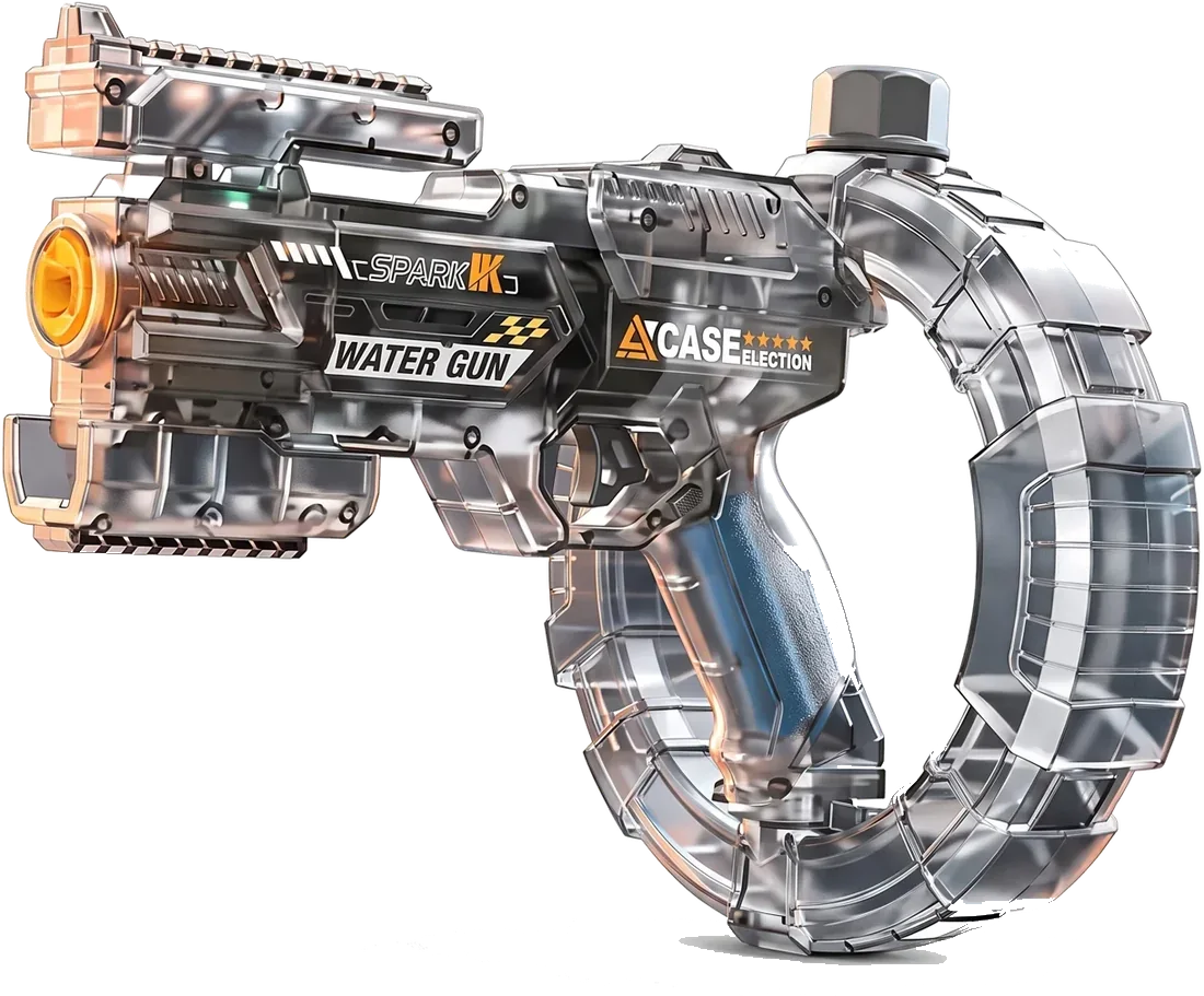 OP SPLASH Rhino electric water gun in Smoke Grey